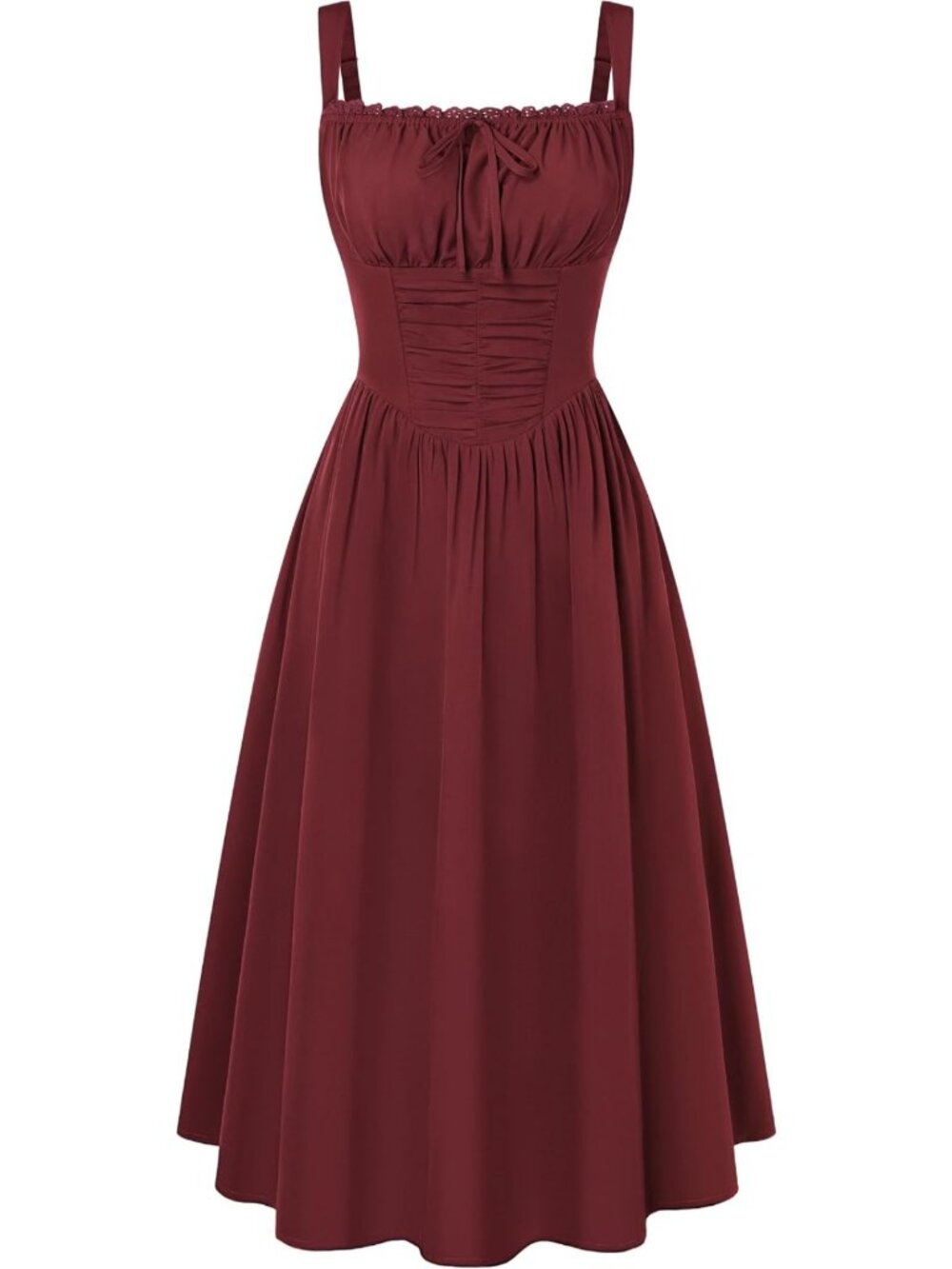 Chic Corset Midi Dress for Women | Perfect Homecoming & Cocktail Party Sundress